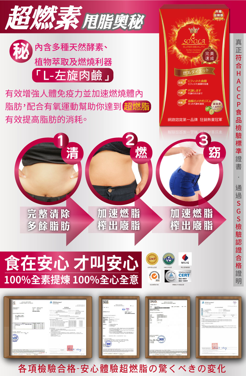 我愛簡單購 IEasyShopping 【SOSOLA】超燃素(30包)